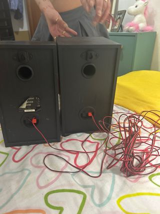 Altavoces Skytronic SHFB55B negros