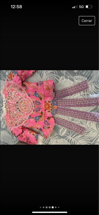 Traje fallera niña 6 años