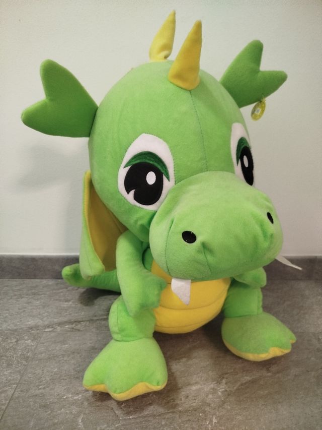 Peluche Drago Verde