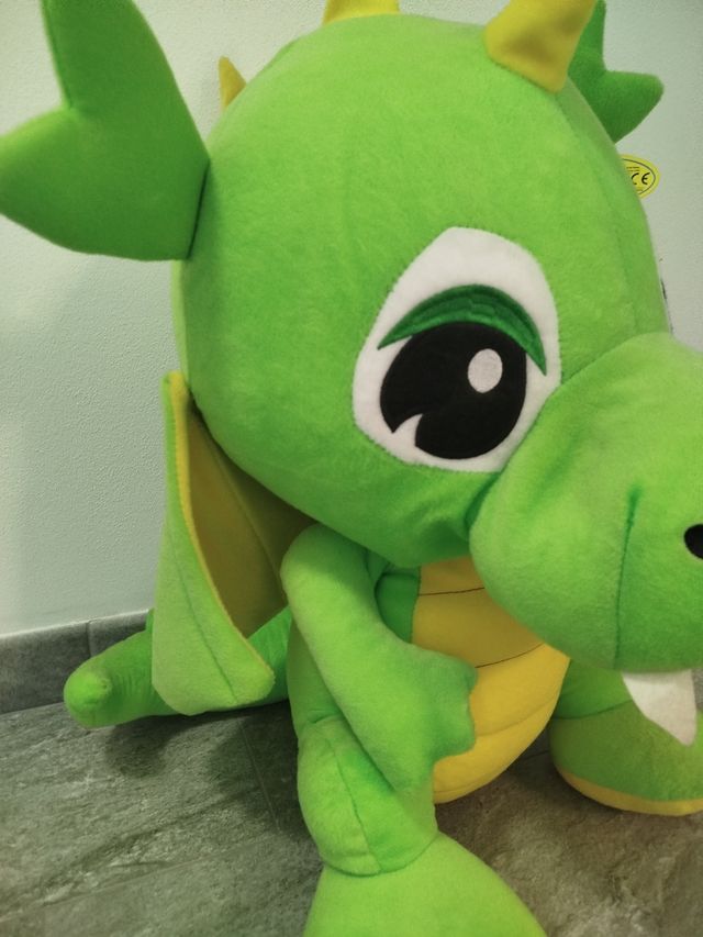 Peluche Drago Verde