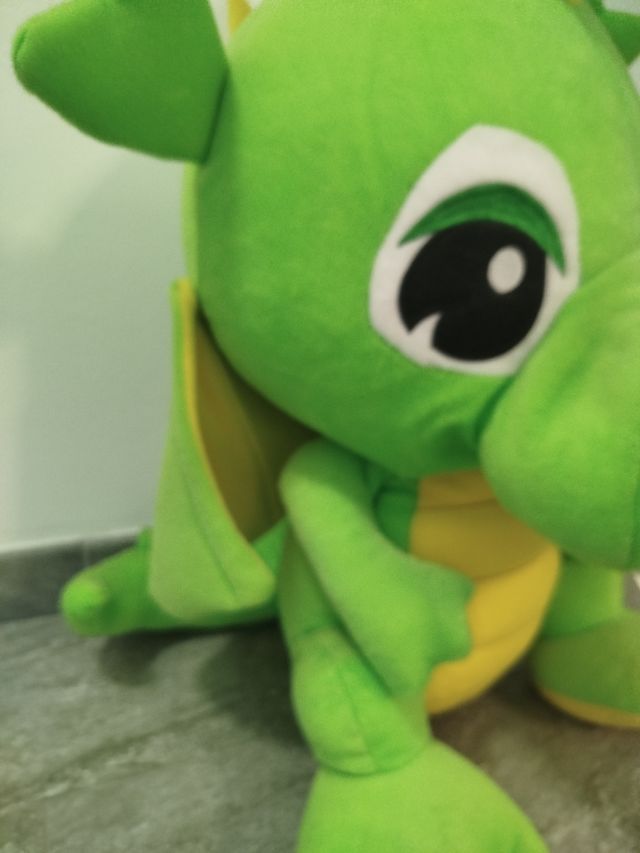 Peluche Drago Verde