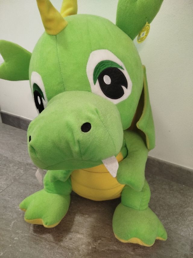 Peluche Drago Verde