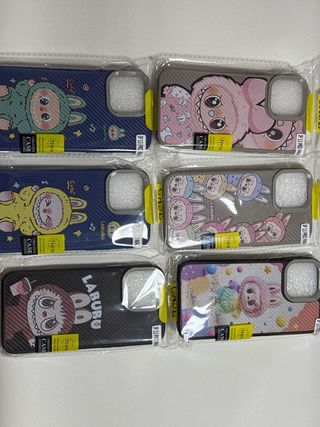 Fundas iPhone 13 Pro Max  6 diseño Labubu.
