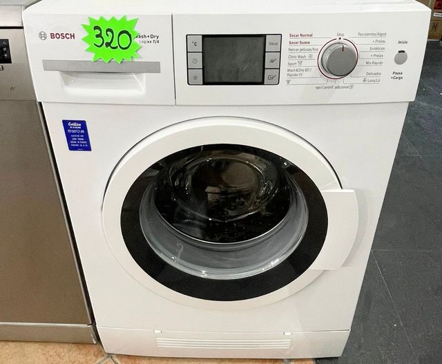 LAVADORA SECADORA BOSCH 7/4 KG