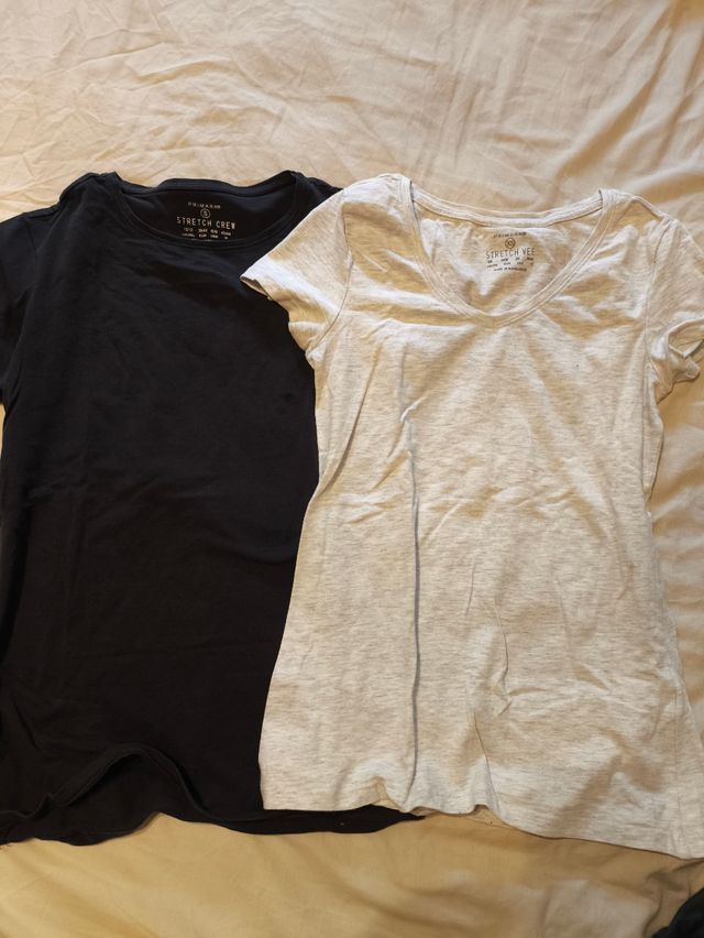 2 Camisetas Primark-Shein S