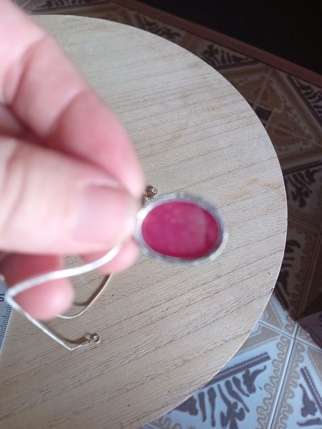 Collana Argento con Giada della Malesia 