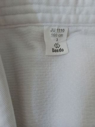 Kimono Judo DaeDo 160cm blanco