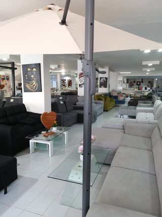 Precio Oferta Online! Parasol terraza beige