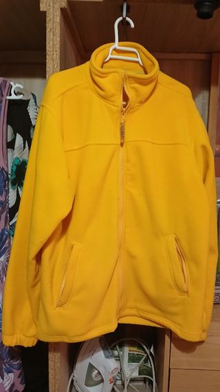 Chaqueta Polar Amarilla Unisex