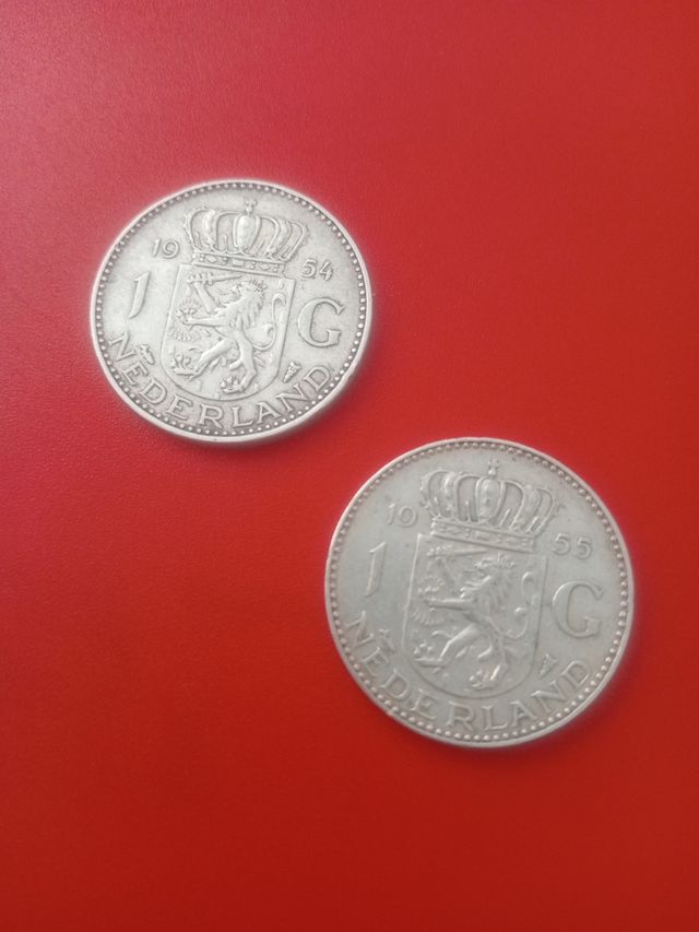 Monedas Plata Países Bajos - Lote