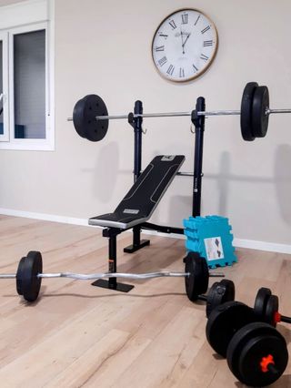 Gym+Banco+ Pesas+barras
Todo lo que se ve en fotos