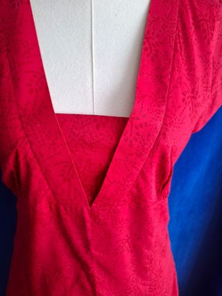Vestido rojo Dandara
