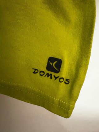 Maglia Domyos Fitness Gialla Tg M