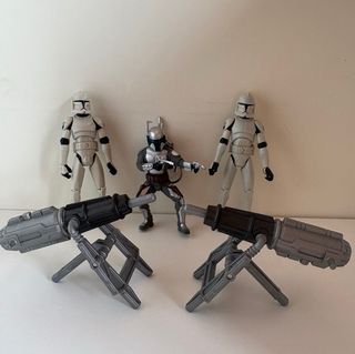 Lote figuras Star Wars Turbo Tank Hasbro + regalos