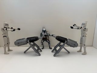 Lote figuras Star Wars Turbo Tank Hasbro + regalos
