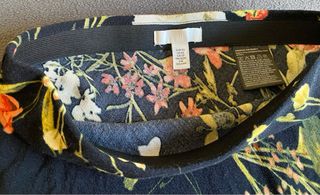 Falda midi H&M flores XS
