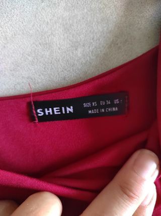Vestito Shein Rosso XS