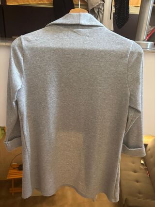 Chaqueta blazer gris 