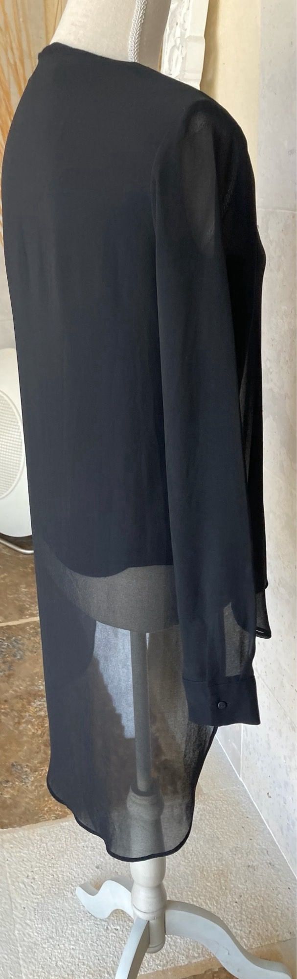 Blusa negra Zara - Talla S