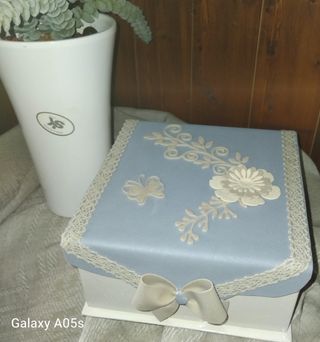 Scatola regalo shabby chic