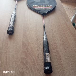 2 Raquetas Bádminton Equipe Pro
