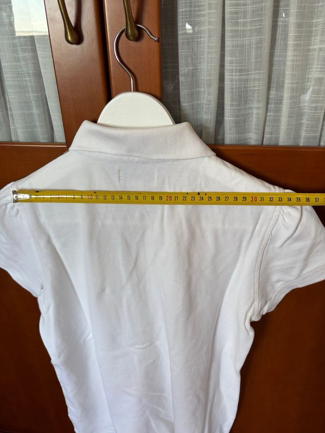 Polo Jeans Company - Camiseta blanca talla S