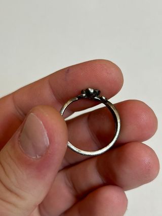Anillo Pandora "Bella y Bestia" plata 925