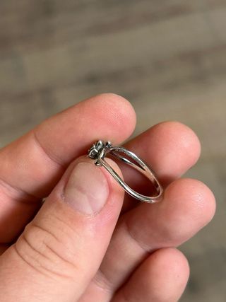 Anillo Pandora "Bella y Bestia" plata 925