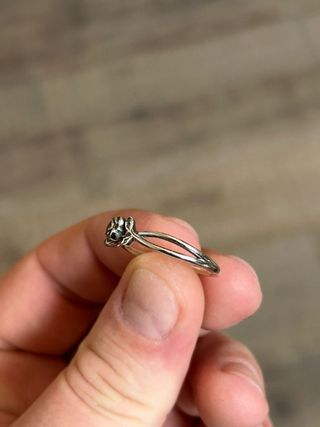 Anillo Pandora "Bella y Bestia" plata 925