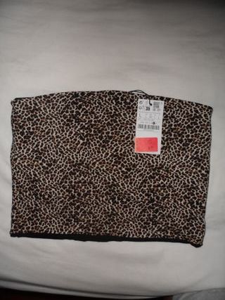 Top estampado leopardo