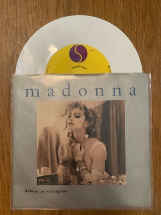 Single Promo Vinilo Madonna - Like a Virgin