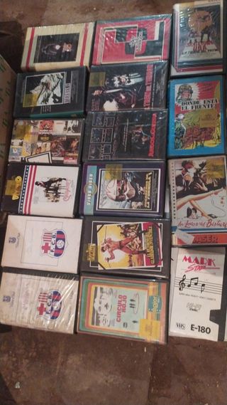 Cintas VHS - Acción, Comedia, Terror...