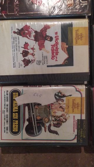 Cintas VHS - Acción, Comedia, Terror...