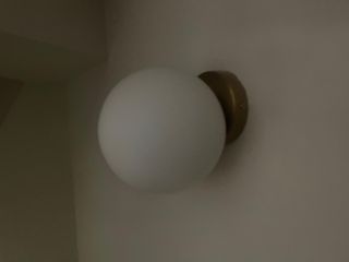 Lámpara de techo - Esfera blanca