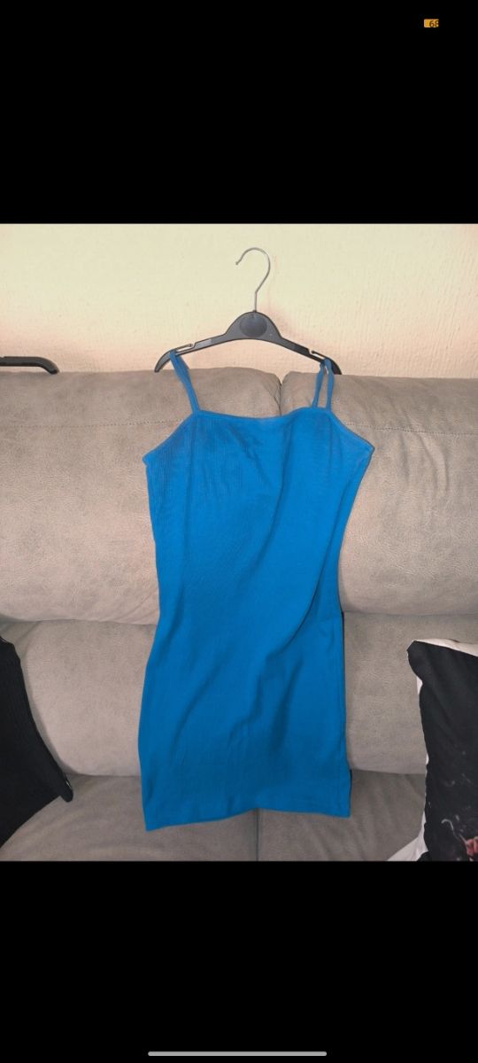 Vestido azul casual