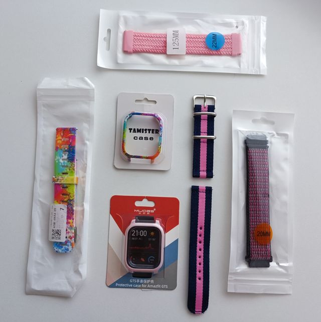 Lote correas y protector Amazfit