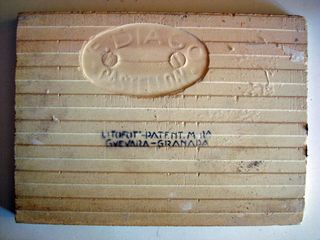 ¡Rebaja! Antigua publicidad Litografía