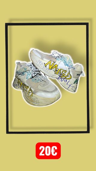 Zapatillas Naked Wolfe plataforma