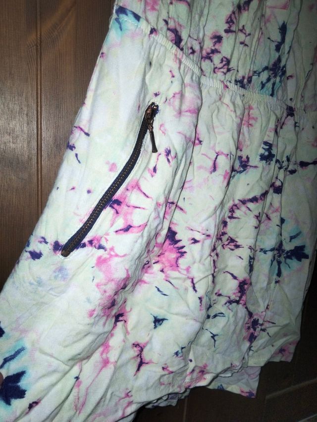 Vestido corto estampado