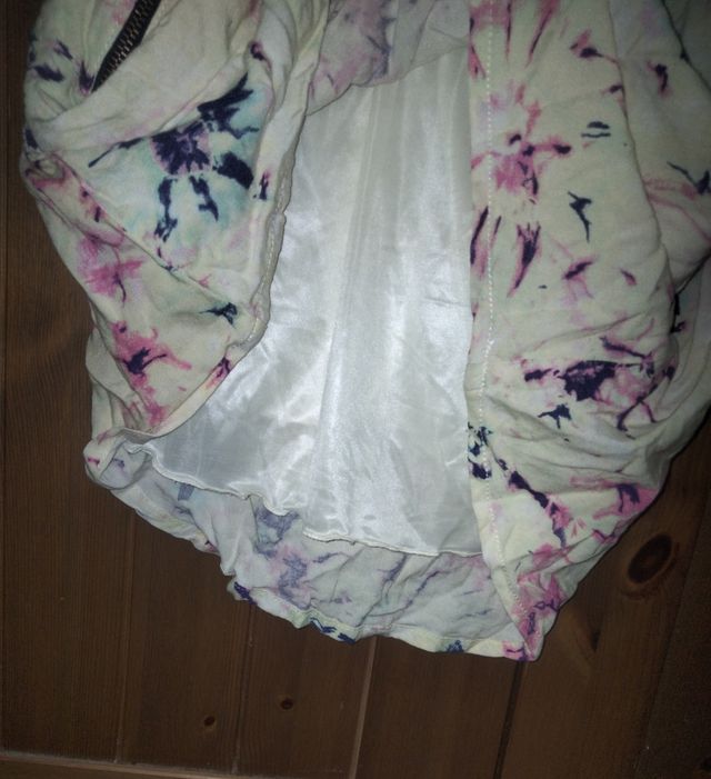 Vestido corto estampado