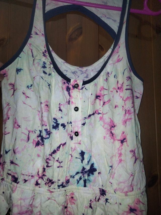 Vestido corto estampado