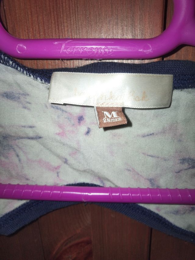 Vestido corto estampado