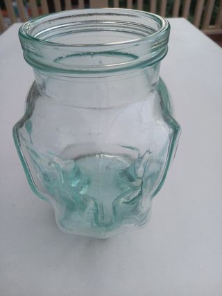 Vaso elefante vetro vintage