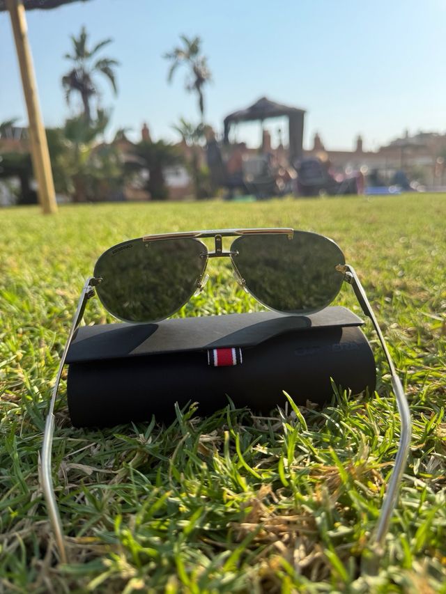 Carrera Gafas Sol w h05 - Gris Plata