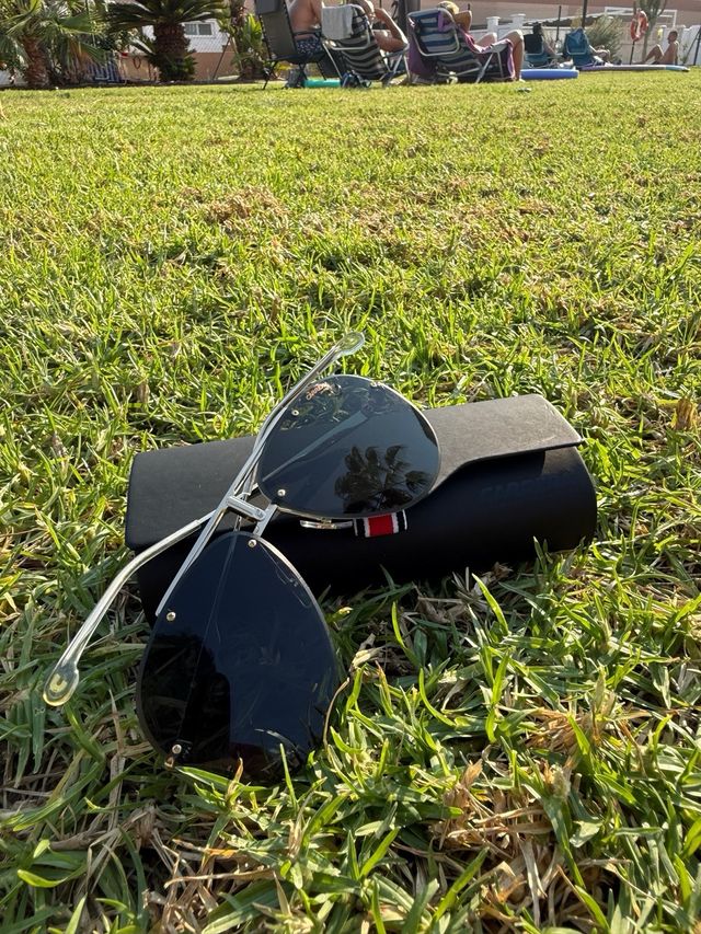 Carrera Gafas Sol w h05 - Gris Plata