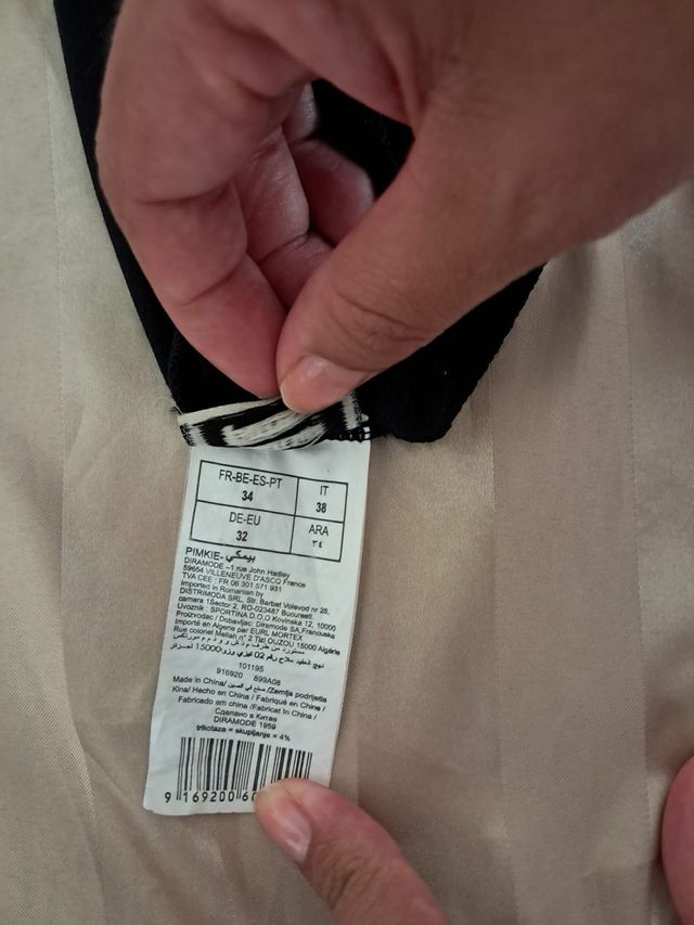 Bañador negro - Talle único