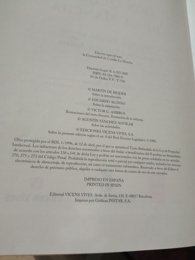 Don Quijote de la Mancha - Clásicos Adaptados