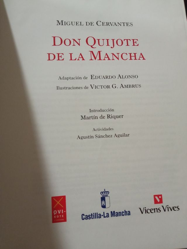 Don Quijote de la Mancha - Clásicos Adaptados