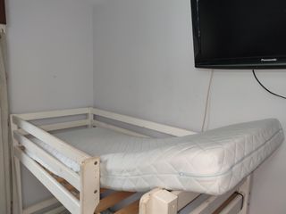 Litera infantil blanca de madera