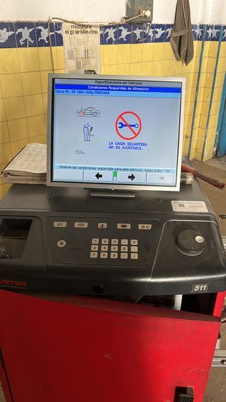 ALINEADORA HUNTER 511.PRECIO IVA INCLUIDO